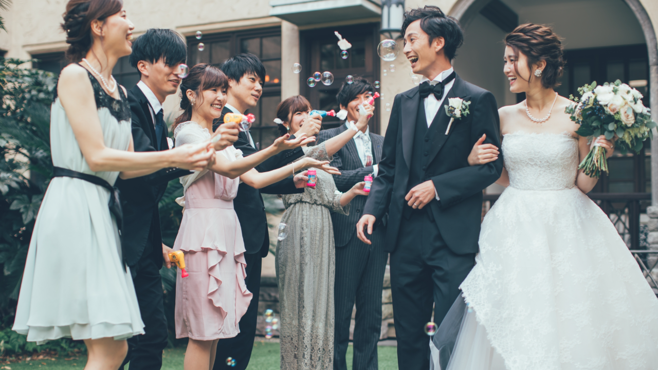 結婚式の様子