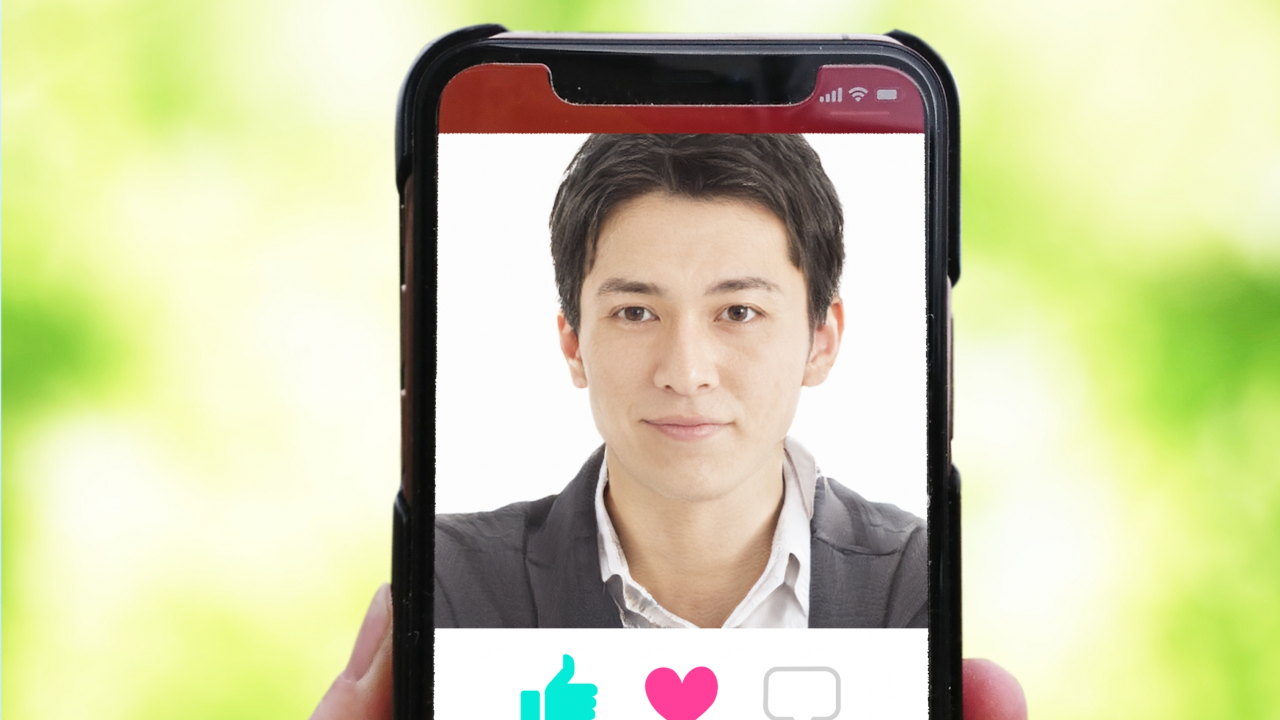 マッチングアプリの男性
